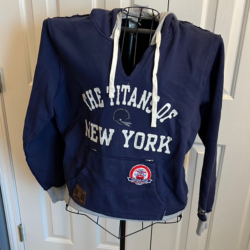 New York NFL vintage sweatshirt, navy, size XL fits like M